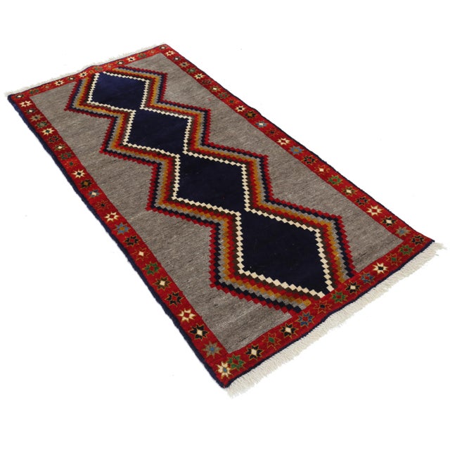 Traditional Pasargad Hand Knotted Allover Shiraz Rug For Sale - Image 3 of 4