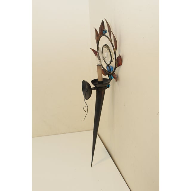 Marc Brazier-Jones Olympia Sconces Pair 1990 Signed For Sale - Image 15 of 18
