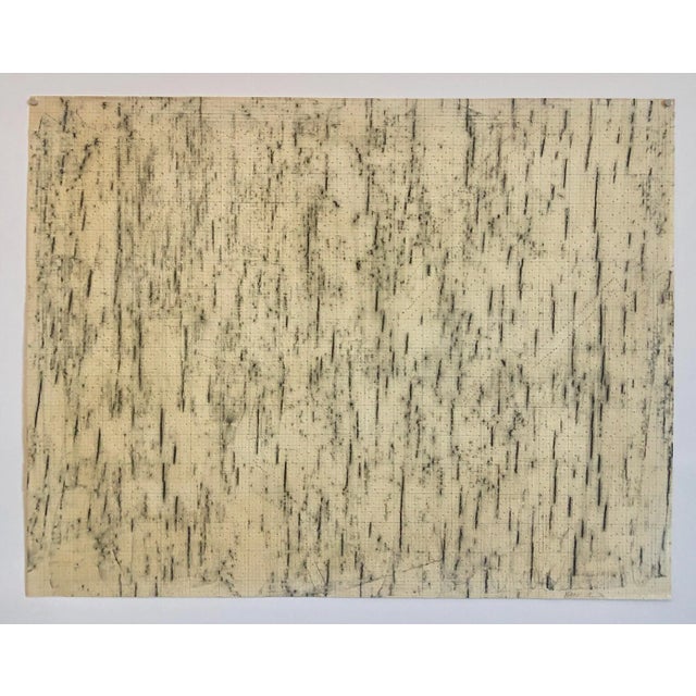 This is an original graphite pencil drawing with piercing in a pattern and either watercolor, gouache or pastel on it. It...