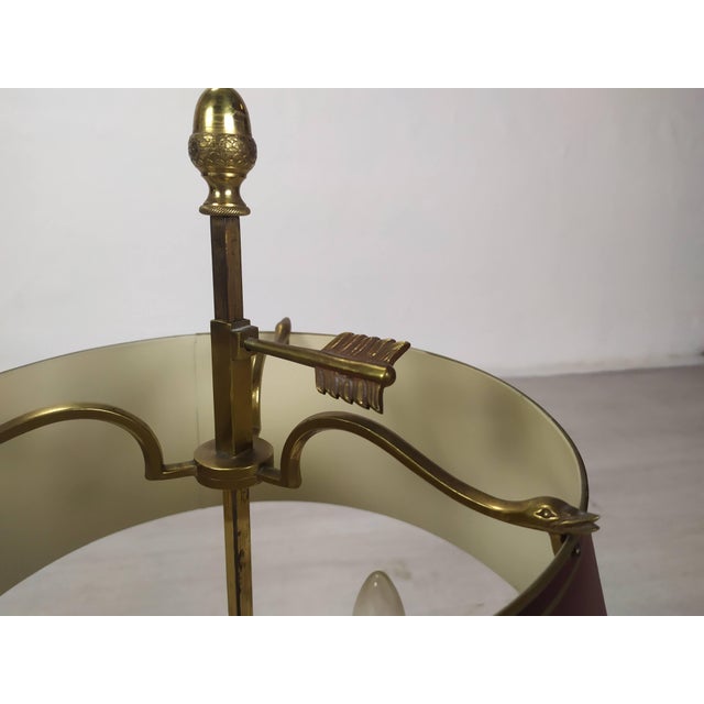 Hot Water Bottle Lamp in Bronze, 1970s For Sale - Image 10 of 16