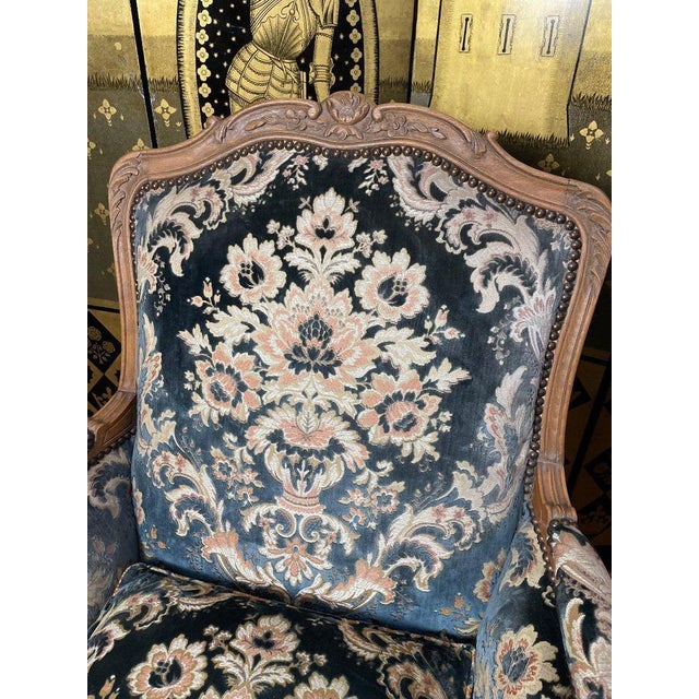 Set of Louis XV Armchairs For Sale - Image 3 of 11