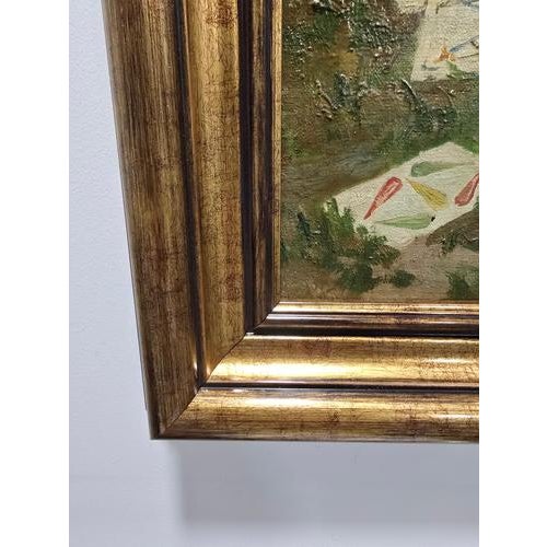 Pradilla, Fortune Teller Reading Cards, 1900, Oil, Framed For Sale - Image 10 of 14