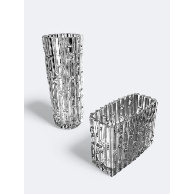 Mid-Century Czech Glass Vases by Frantisek Vizner, 1960s, Set of 2 For Sale - Image 10 of 10