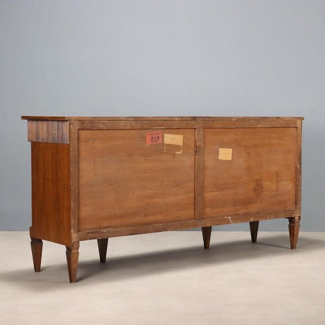 Empire Style Sideboard in Walnut For Sale - Image 11 of 12