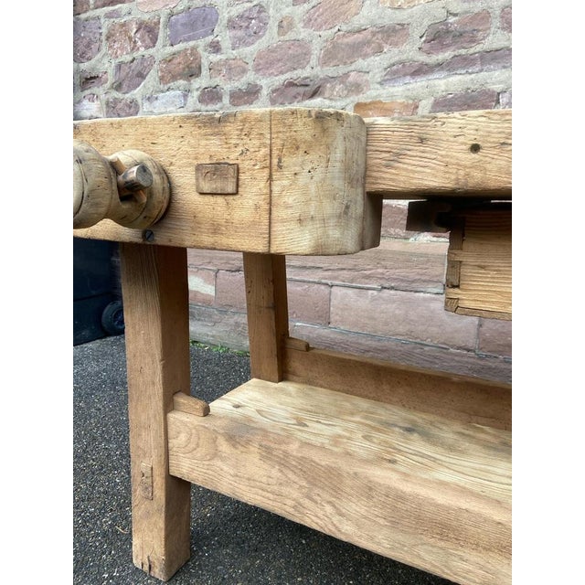 French Workshop Table, 1890s For Sale - Image 14 of 18