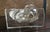 Glass 20th Century Pair of Pressed Glass Nautilus Shell Bookends or Flower Vases For Sale - Image 7 of 13