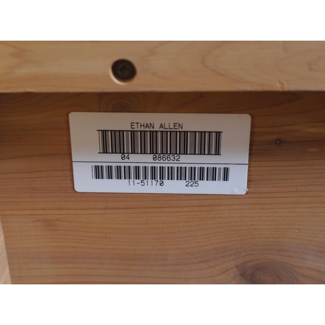 Ethan Allen Georgian Court Cherry Blanket Chest For Sale - Image 18 of 18