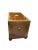 Antique Camphor Wooden Chest with Brass, 1784 For Sale - Image 12 of 13
