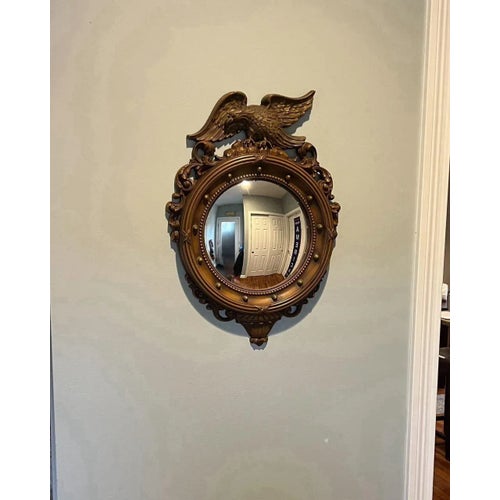 Mid Century Nautical / Pub Style Mirror | Chairish